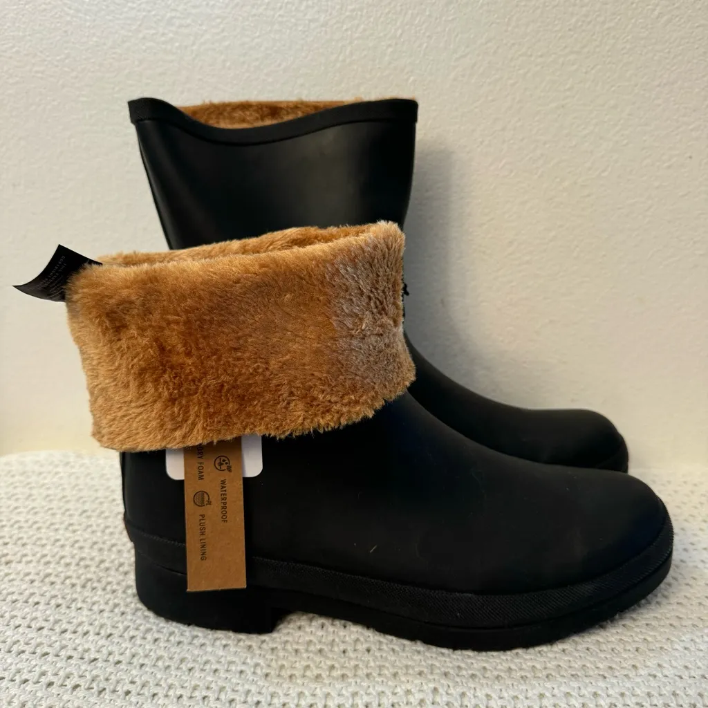 Chooka Women’s Delridge Black Waterproof Rain Boots Size 10W Mid Calf – New - Image 12