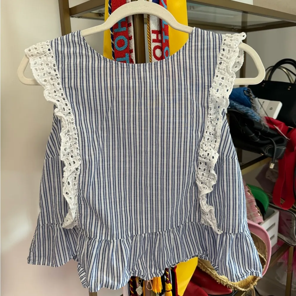 LILY PULITZER ruffle top - Image 3