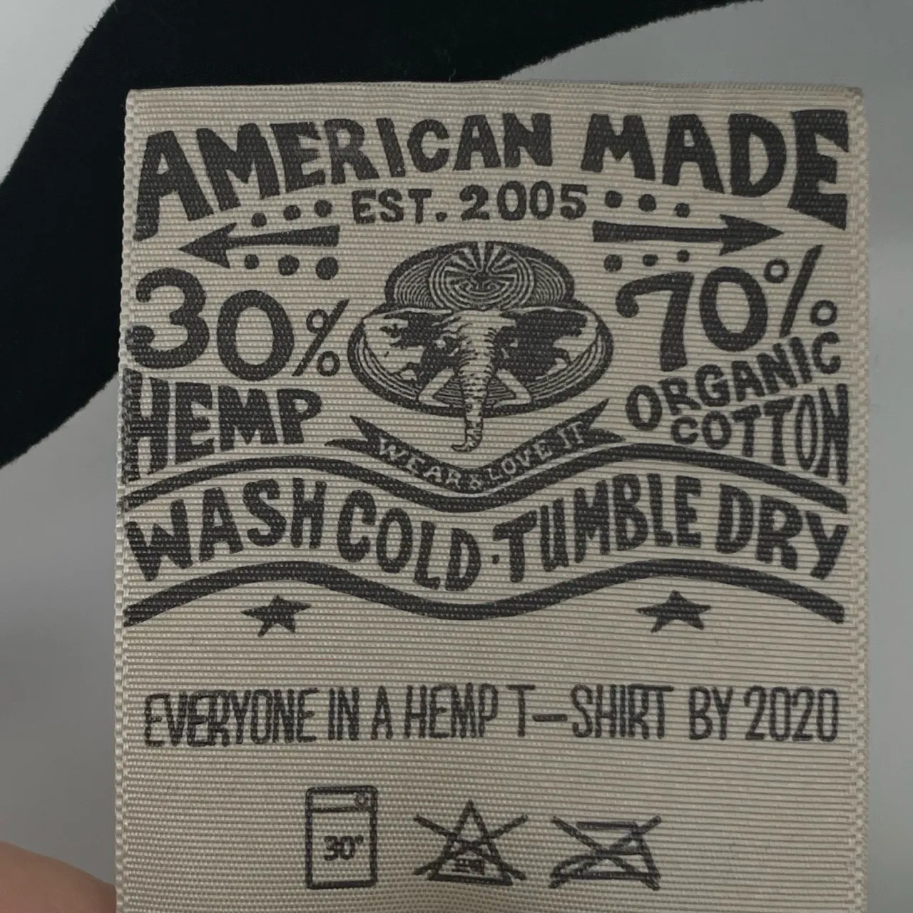 Jungmaven Ultra Distressed Olive‎ Green Womens Hemp Short Sleeve Crop Top XS - Image 7