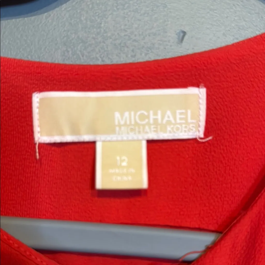 Michael Kors Red Jumpsuit Bold and Elegant - Image 2