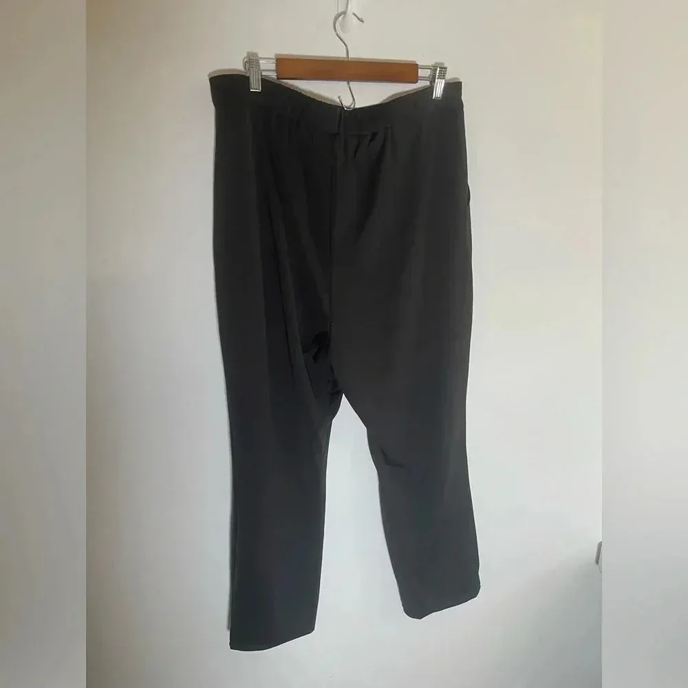 Bloom chic Pants Highrise Crop Black‎ Dress Work Pants Plus Size 14 - Image 3