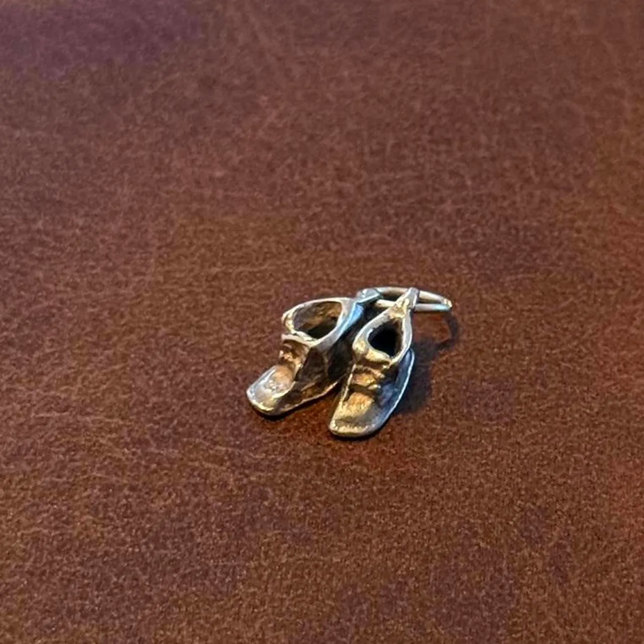 Vintage Sterling Silver Baby Booties Pendant/Charm - Image 3