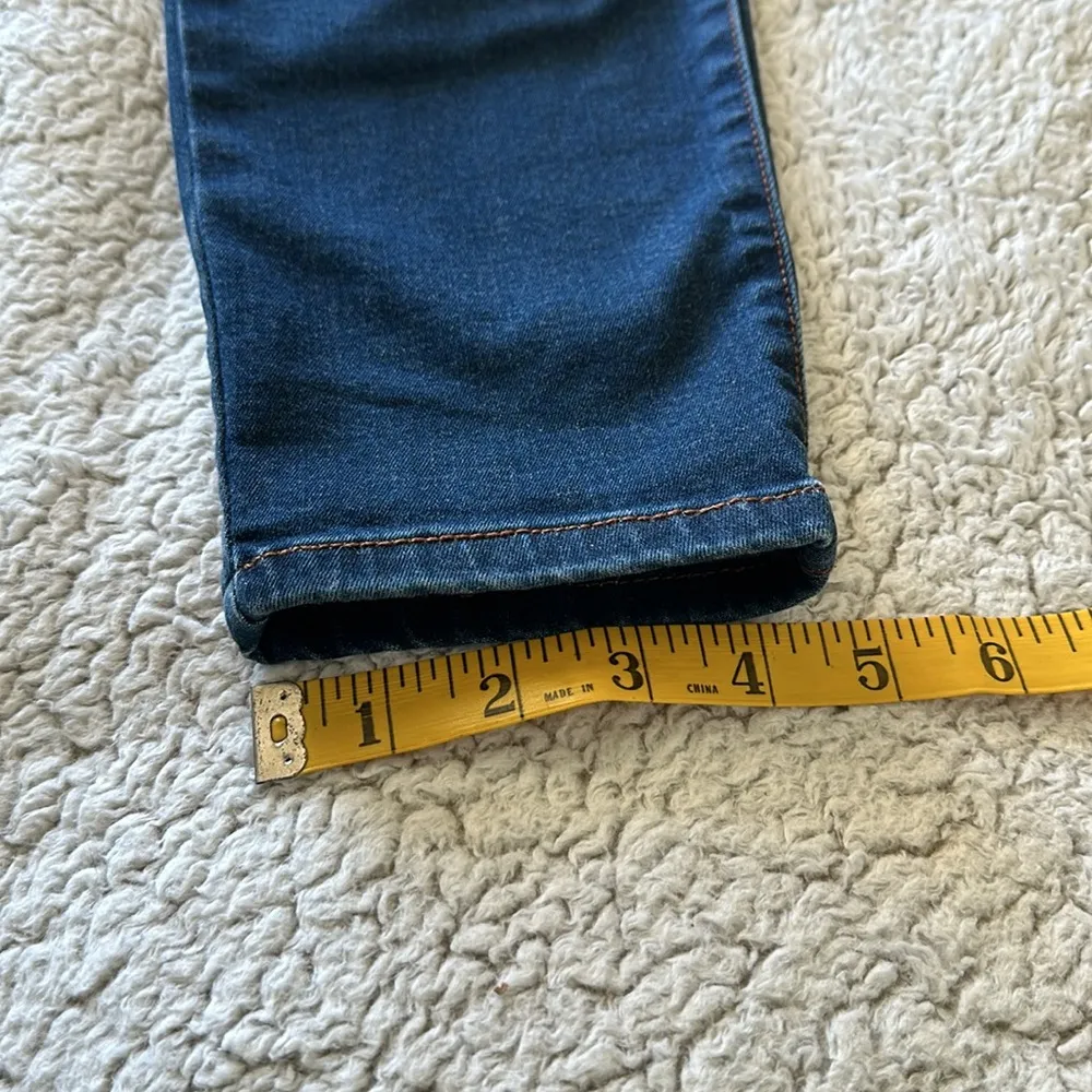 Rewash Denim Women's 9/29 Mid Rise Skinny Stretch Jegging Jeans Dark Wash - Image 9