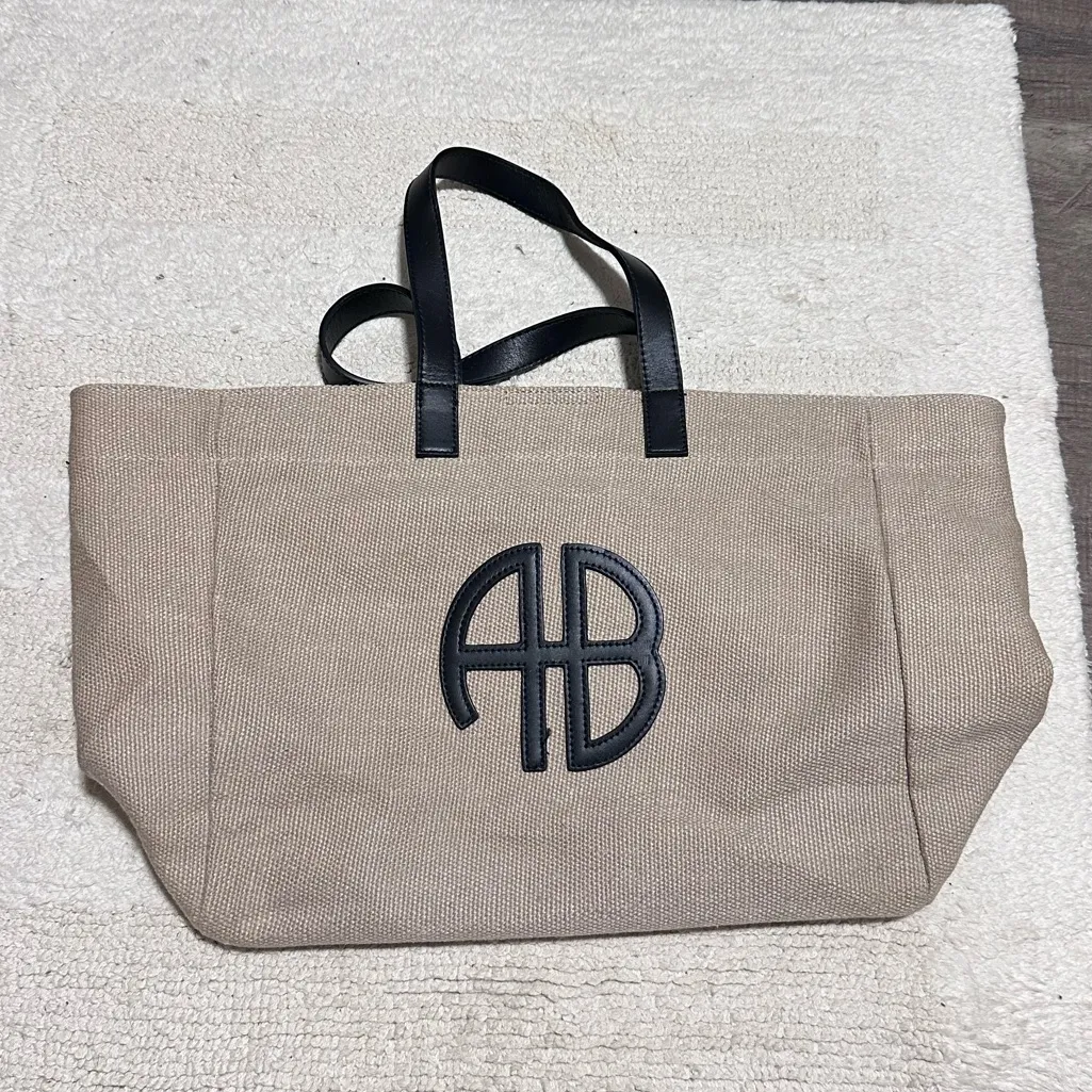 Anine Bing Rio Tote Medium Brown - Image 3