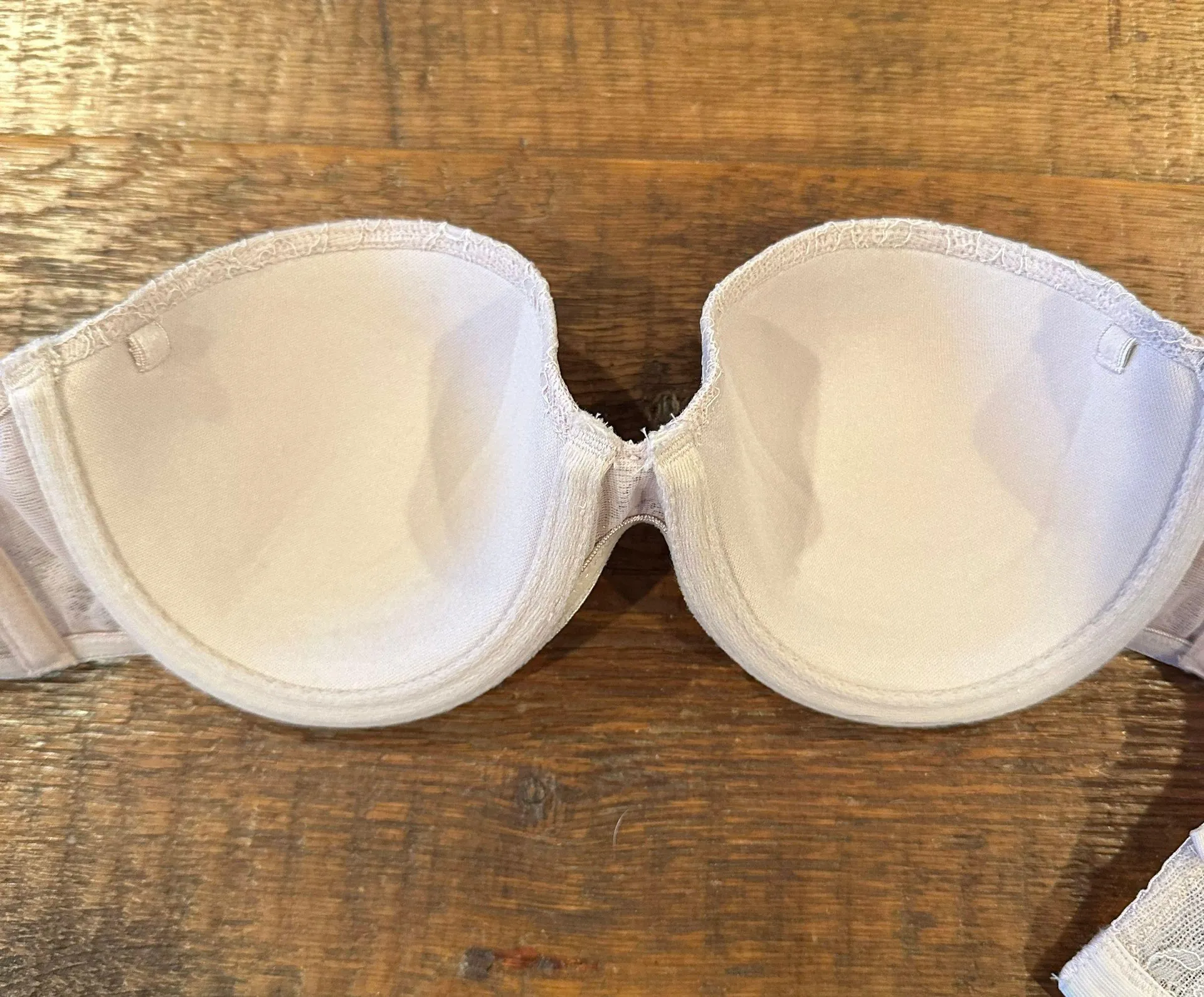 Strapless Lace Bra - Image 3