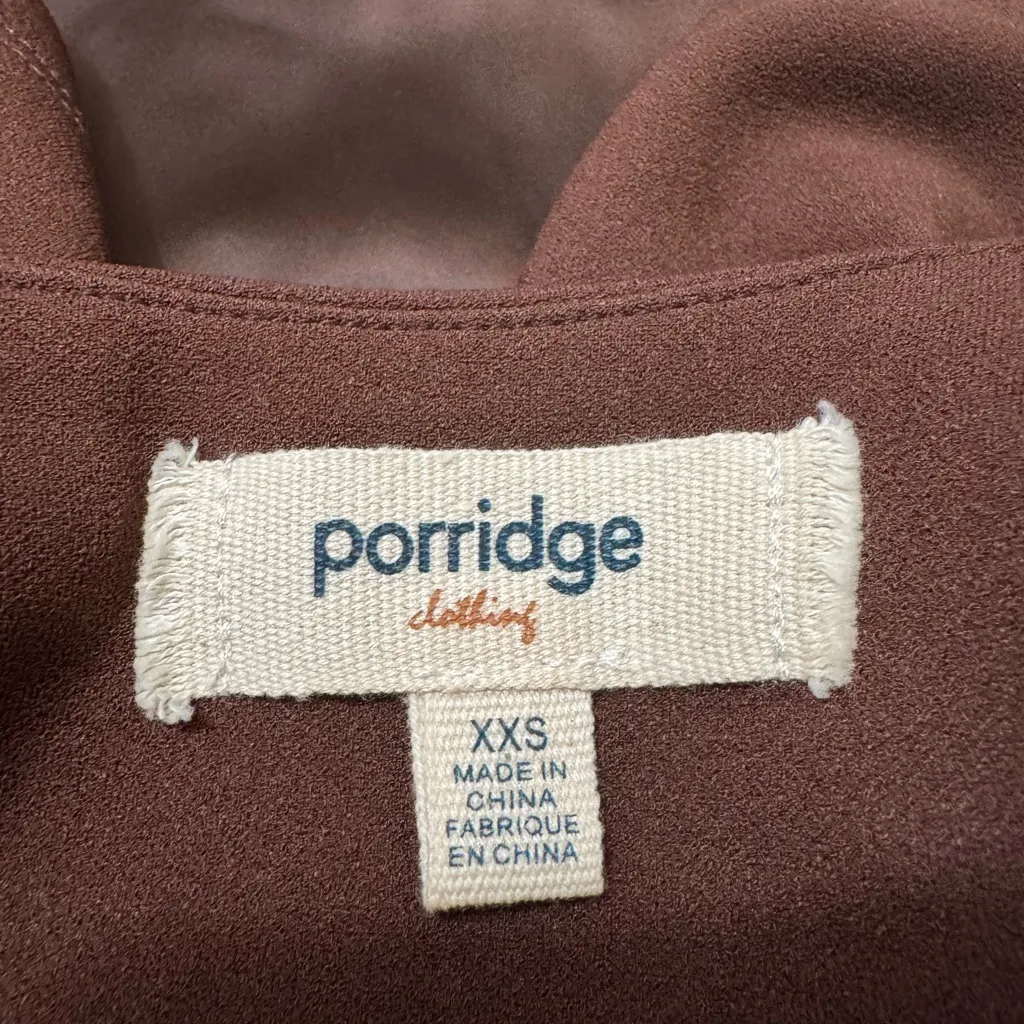 Satin Corset Bustier in Chocolate Brown Size XXS - Image 5