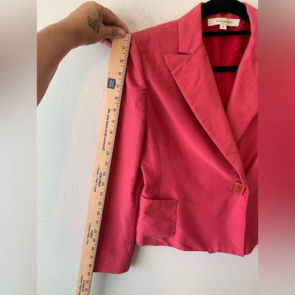 Marc Jacobs Pink jacket size 2 - Image 4