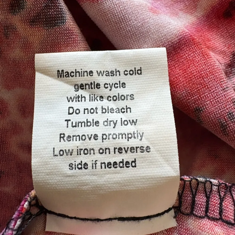 Notations Vibrant Multicolor Sleeveless Dress Women’s L - Image 6