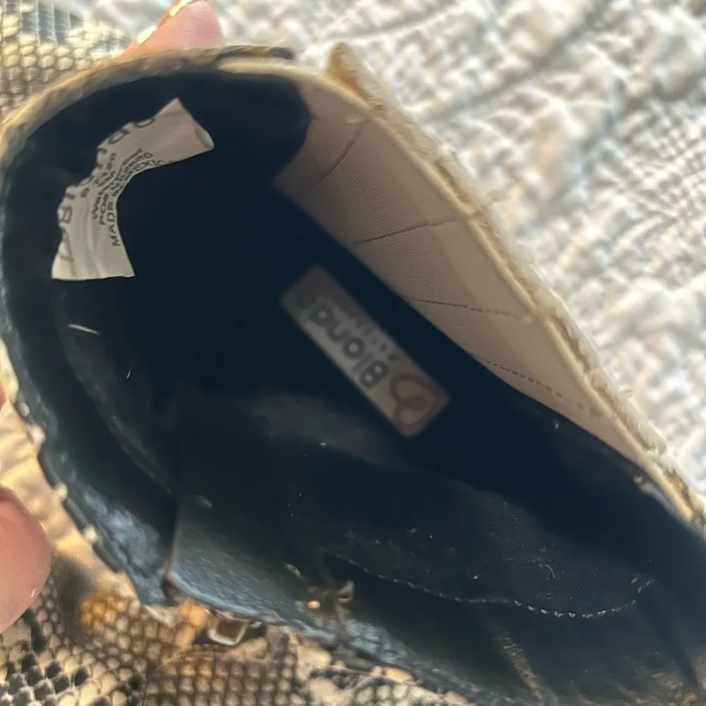 Blondo  Snakeskin Print Booties - Image 4