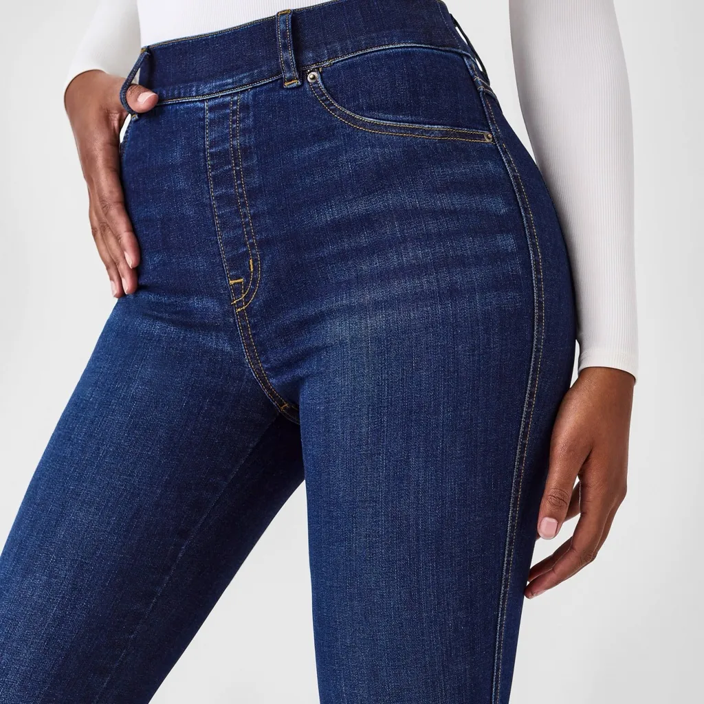Spanx Jeans Spanx Flare Jeans Midnight Shade XL Tall - Image 2