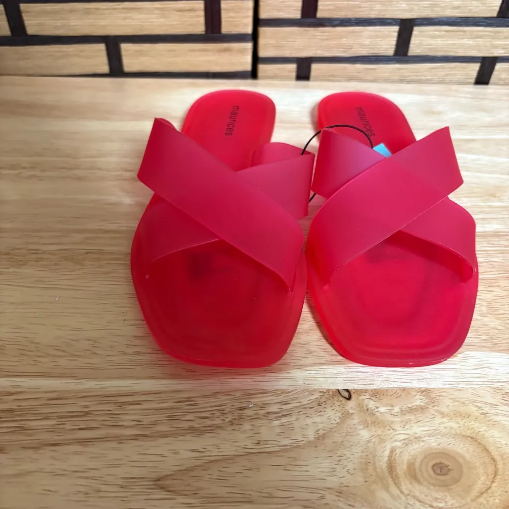 Maurices Pink Sandals Size‎ 7 - Image 2