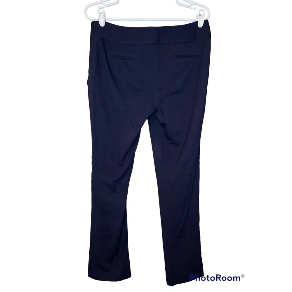 Vince Camuto Women's Dark Blue/ Navy Dress Pants/ Slacks Pull On Trousers Size 8 - Image 2