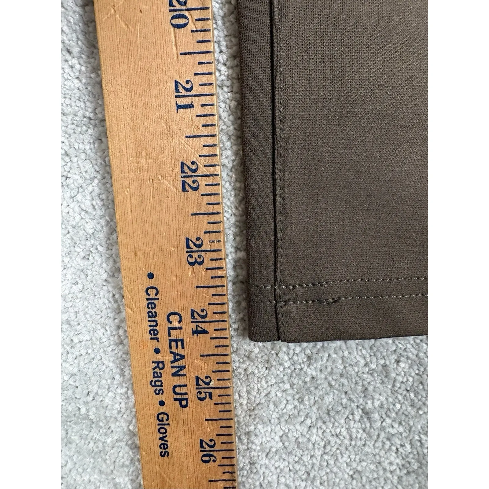 Carhartt Force Fitted Lightweight Ankle Length Leggings Green Women's Xs Pockets - Image 6