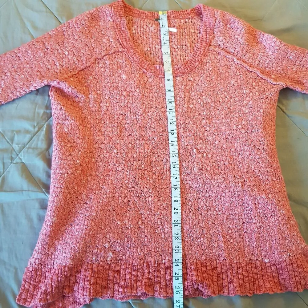 Free People Womens Sweater Medium Wool Blend Bohemian Boho Chic Y2k 90s Festival - Image 13