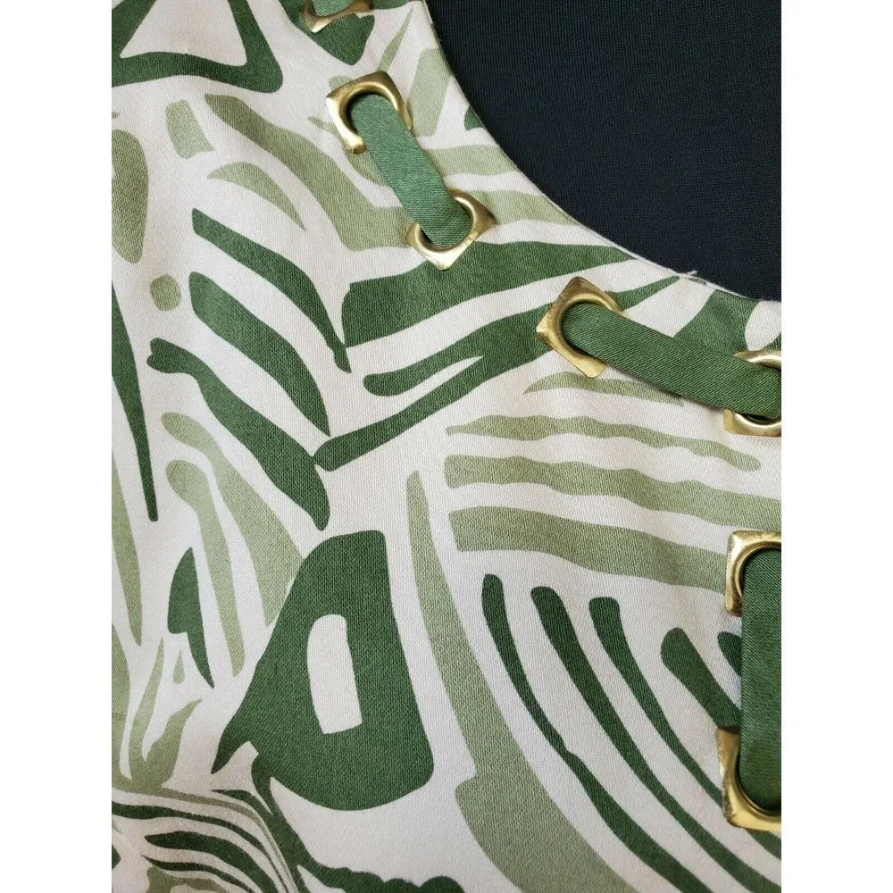 Saint Tropez West 100%Cotton Casual Jacket Size 1X - Image 4