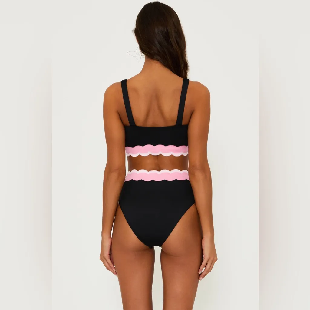 Beach Riot Harriet high waist Bottom Sweet Berry Wave, Size Large, $98 - Image 8