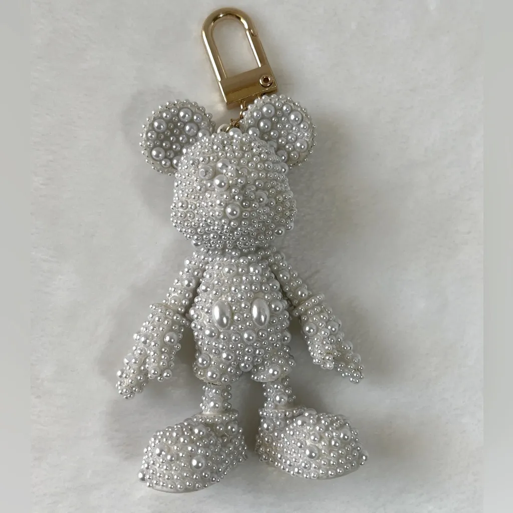 BaubleBar Beublebar Mickey Mouse Bag Charm /Keychain / Backpack charm - Image 4