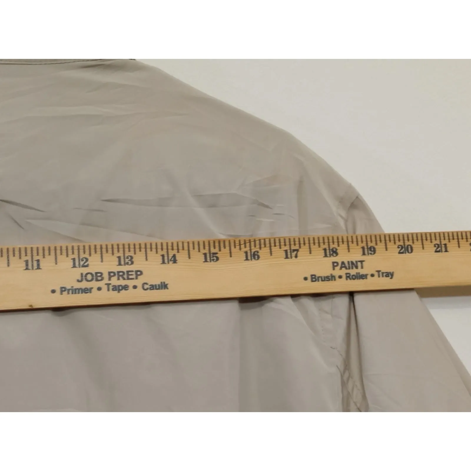 Perry Ellis Womens Windbreaker Jacket Full Zip Snap Front Lined Coat Size Large - Image 4