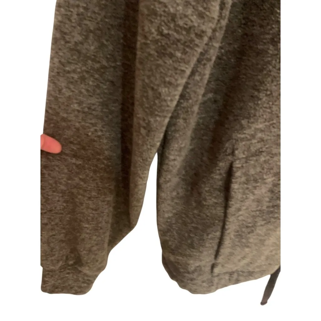 BEYOND YOGA Brown New Terrain Quarter Zip Women's Pullover Sweatshirt Medium - Image 8