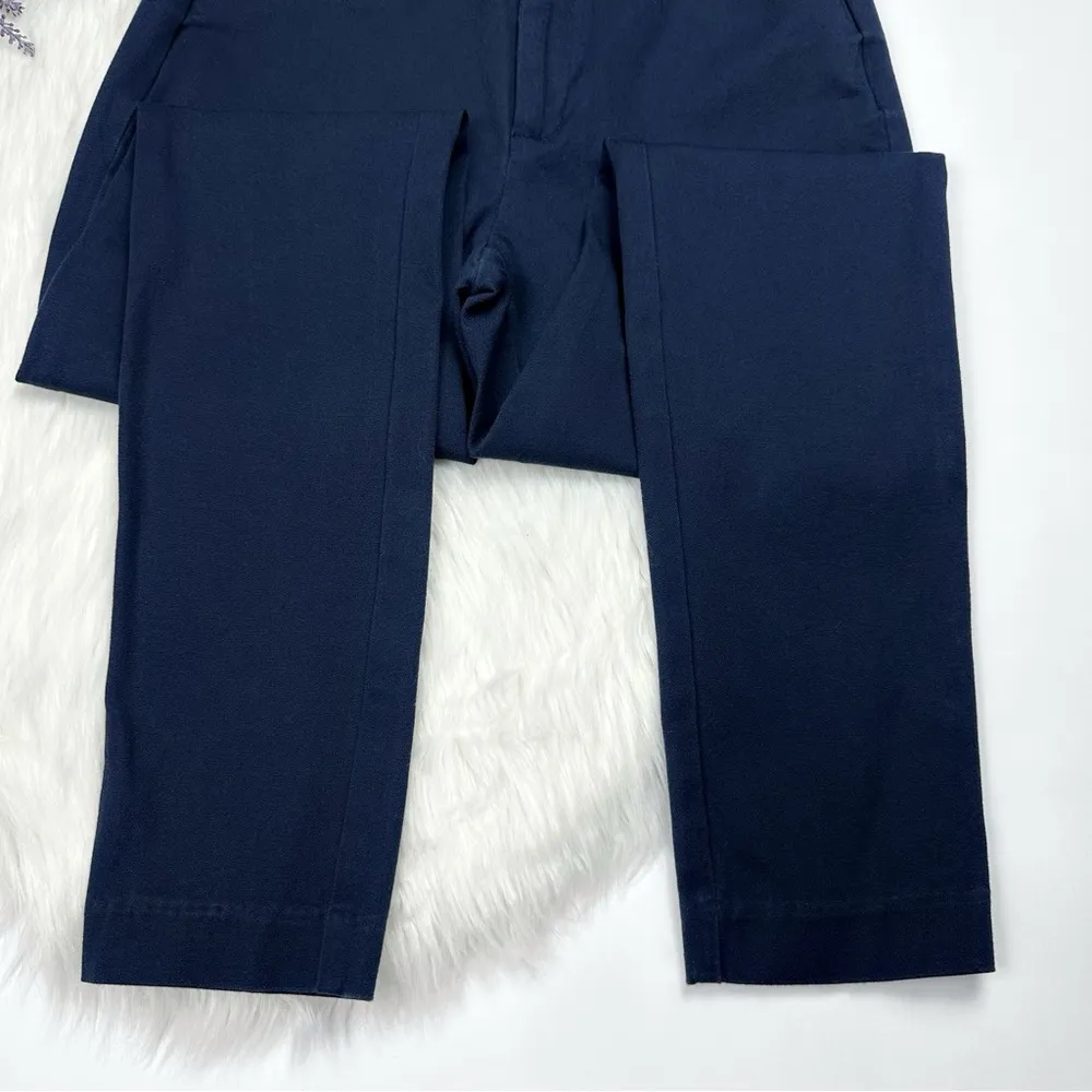 Essentials Women's Skinny Ankle Pants Navy Size 4 Long - Image 6