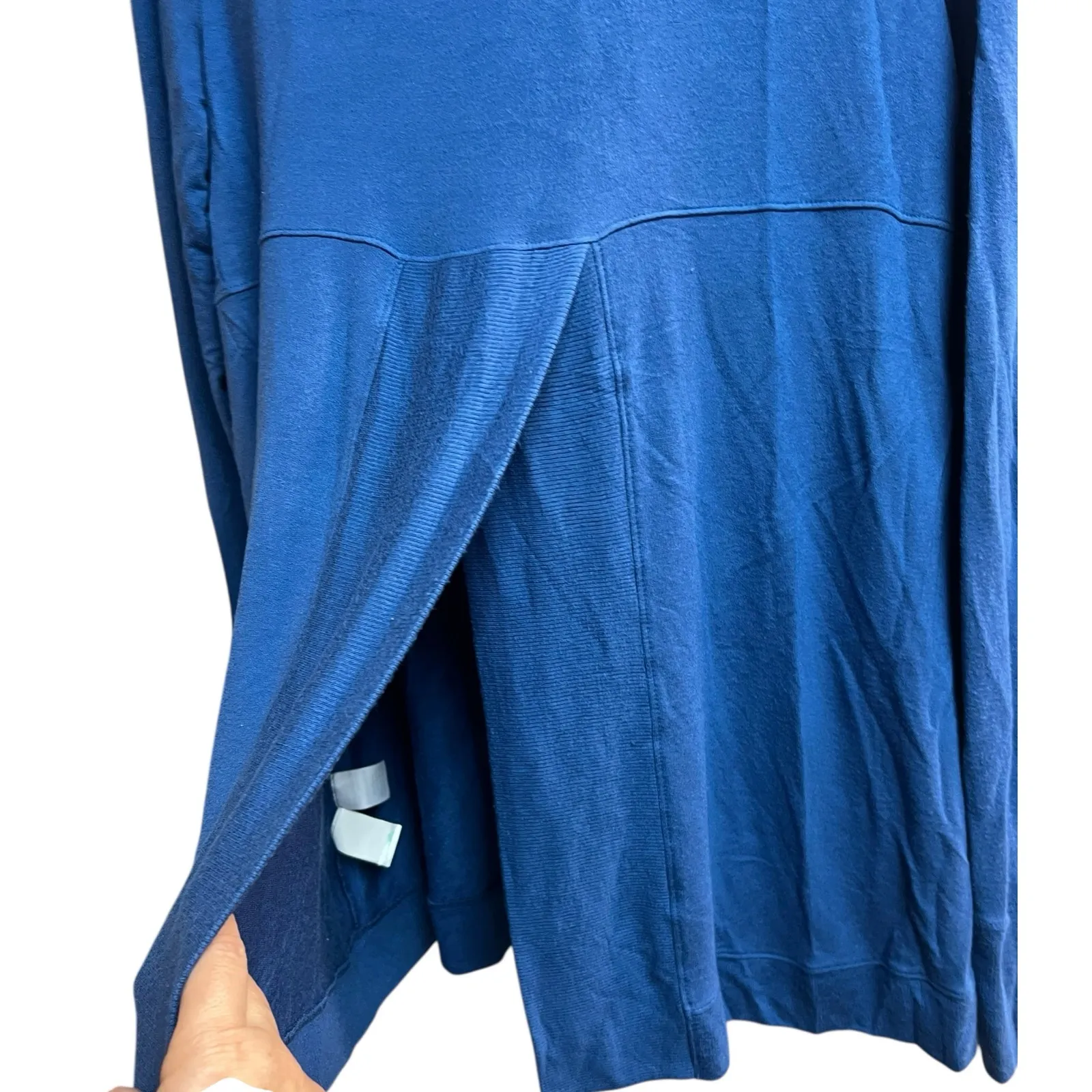 Lilly Pulitzer Luxletic Elena Wrap Cardigan Blue Medium - Image 9