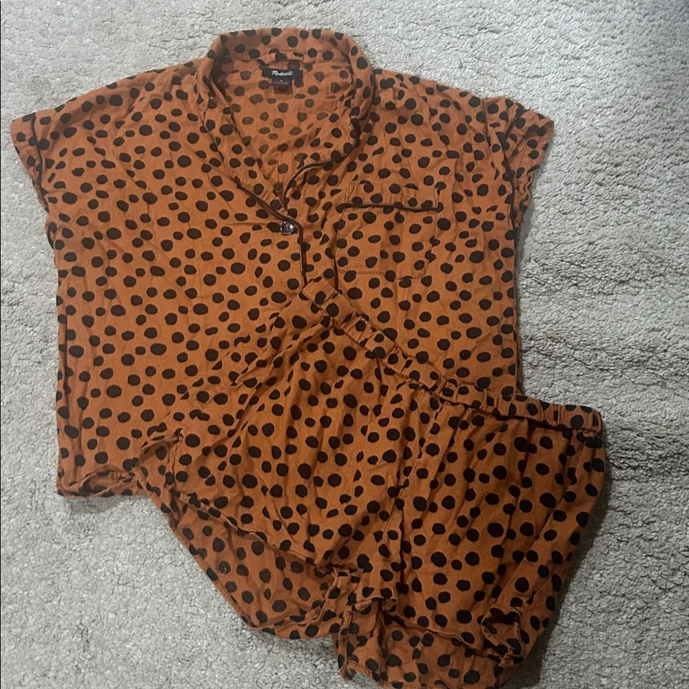 Madewell pajama set size L EUC - Image 2