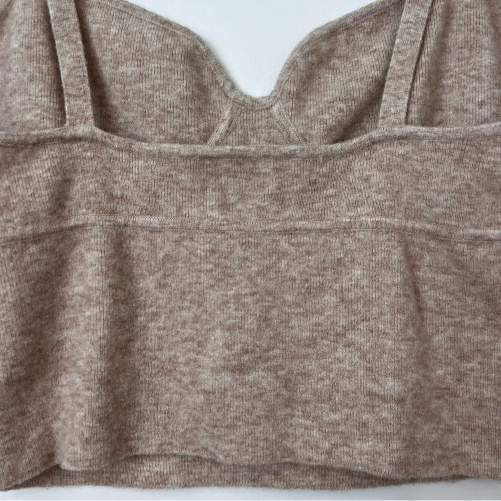 NEW Aritzia Wilfred Sicily Cashmere and Wool Sweater Bustier Tank Top - Image 7