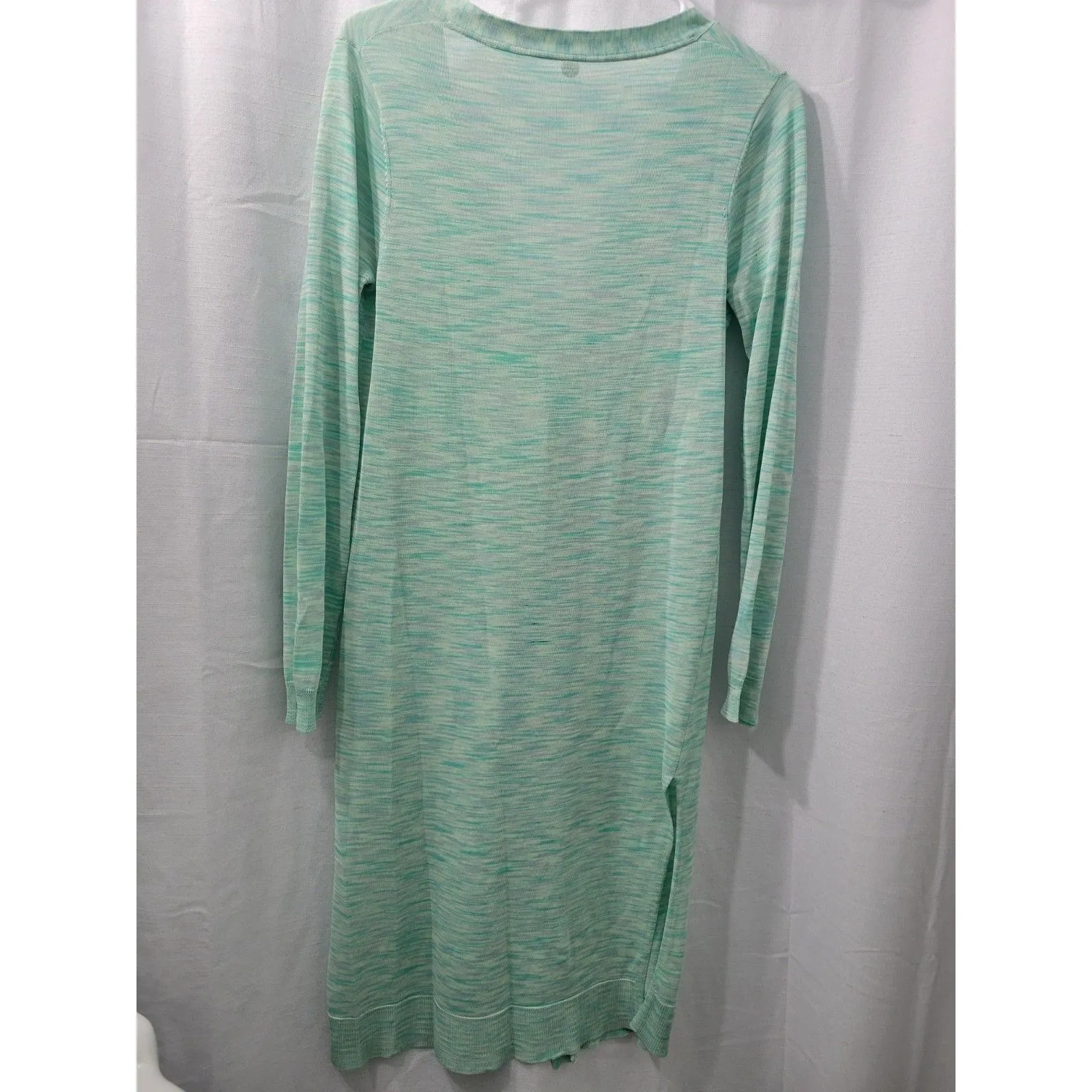 margaret o'leary Women's Transparent Duster Cardigan Sweater Size S - Image 6