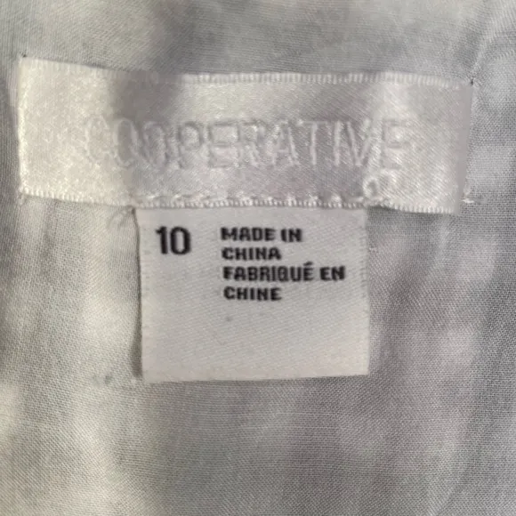 Urban‎ Outfitters Cooperative gingham mini dress, spaghetti straps, sz 10 - Image 5