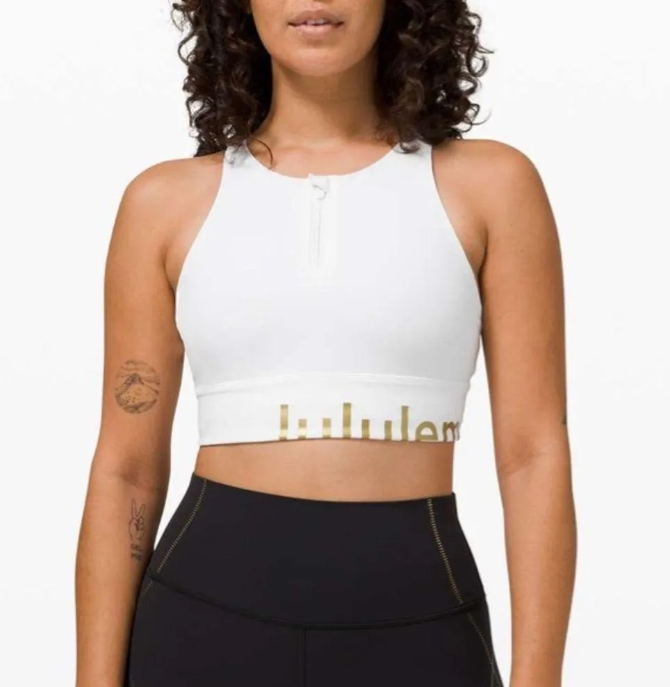 Lululemon Energy Bra High Neck Long Line Zip Special Edition *Medium Support - Image 3
