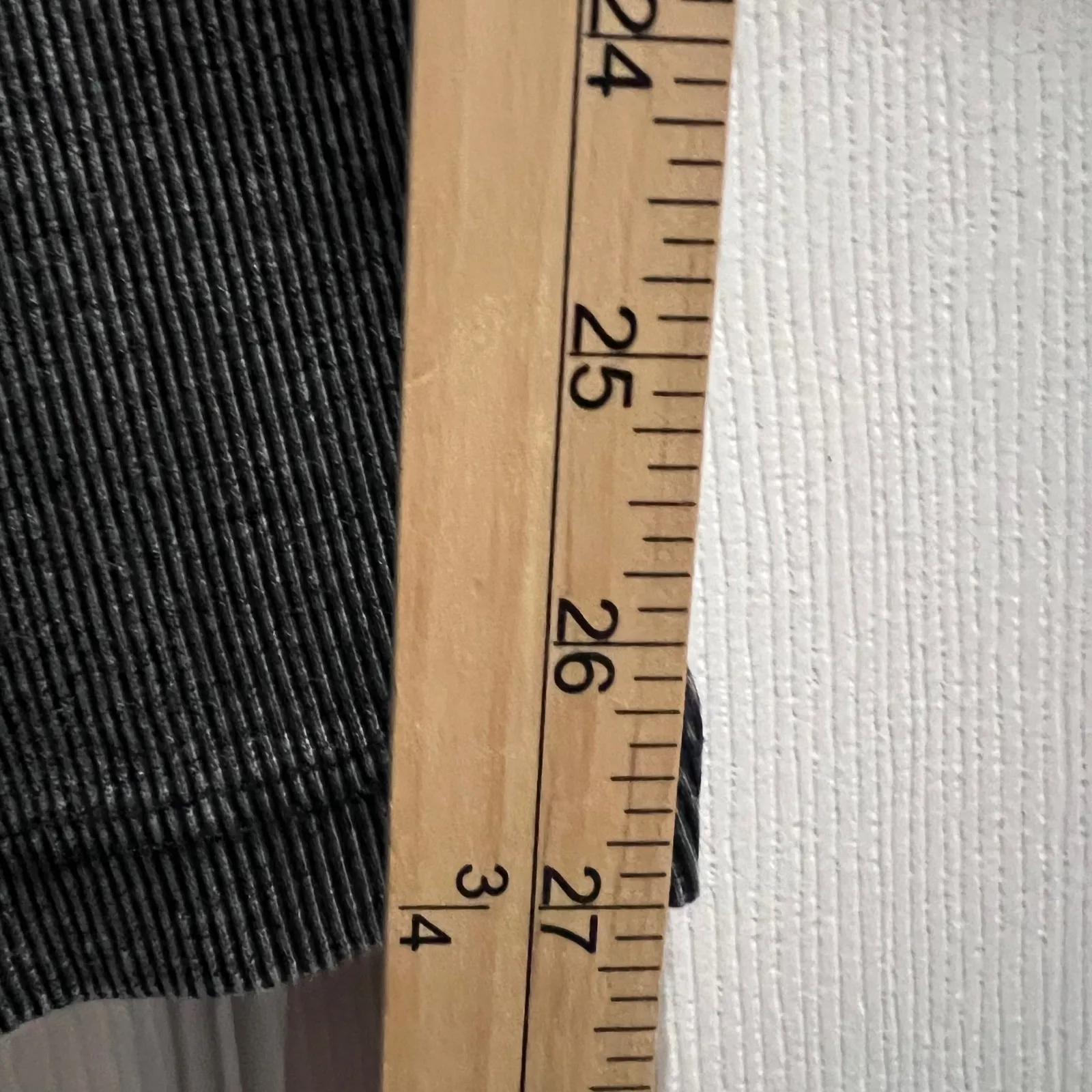 ASOS Design Curve Women's Leggings Gray Wash UK20 EU48 US16 Stretch Pants Ribbed Size 16 - Image 4