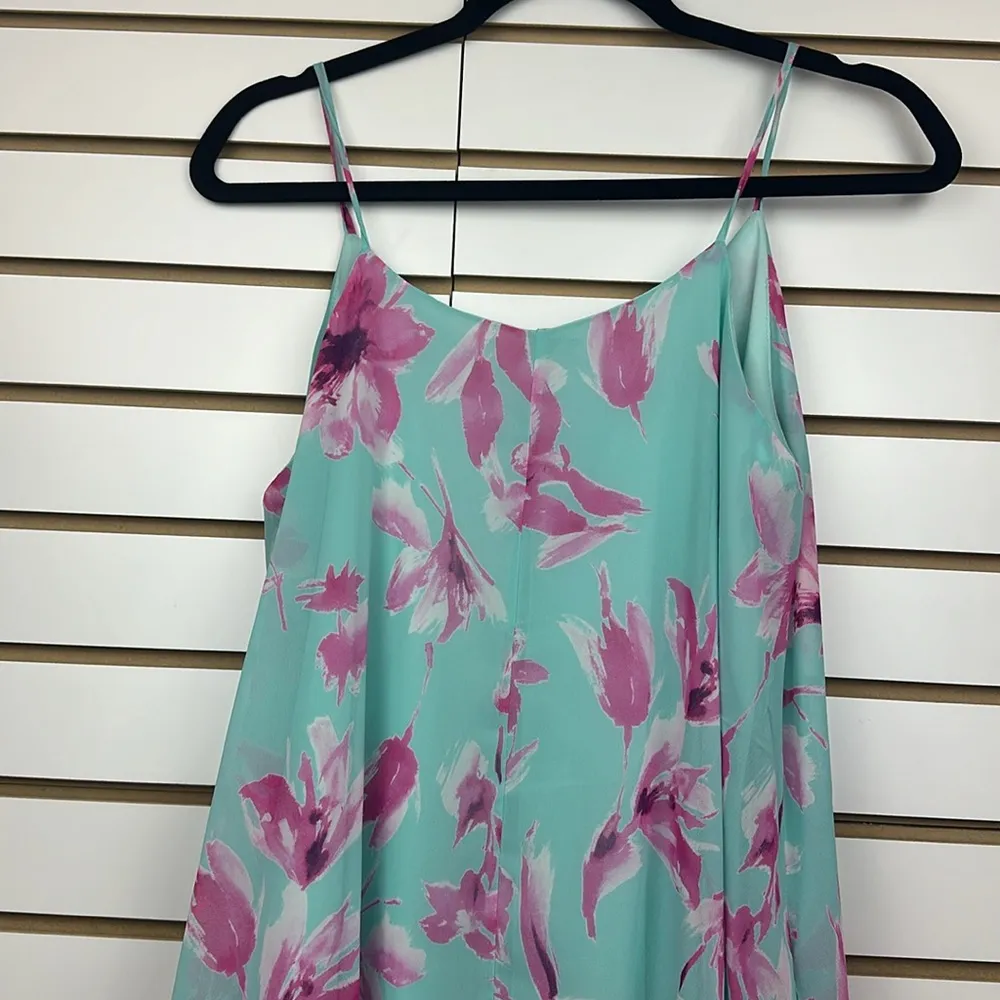 MINT FLORAL HALTER NECK SHORT DRESS Sz One Size - Image 6