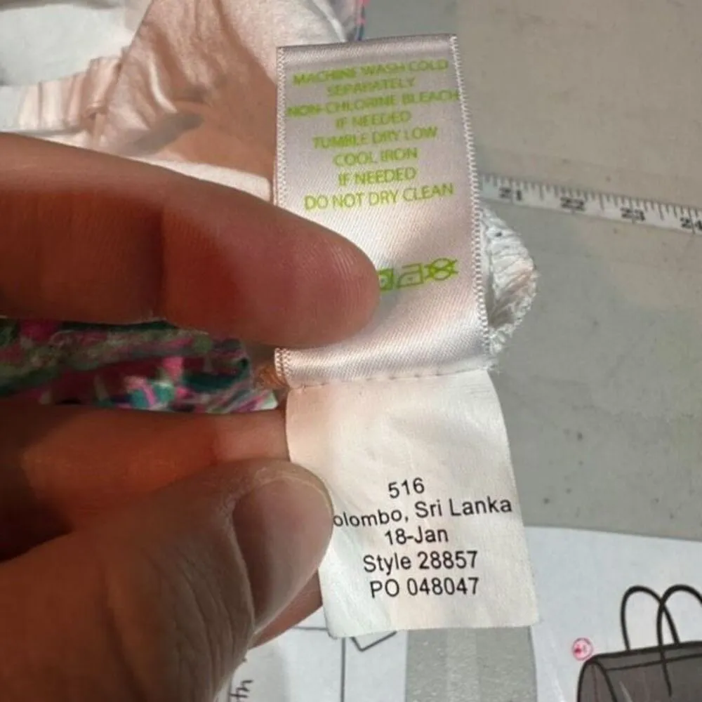 Lilly Pulitzer Womens Scalloped Hem Lorelei Skort Pink Sunset Coco Breeze Size 0 - Image 11