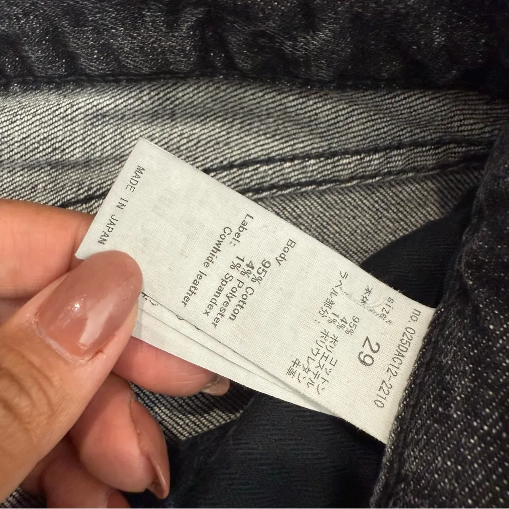 MOUSSY VINTAGE Prichard Skinny Jeans In Black‎ Size 29 Black - Image 7