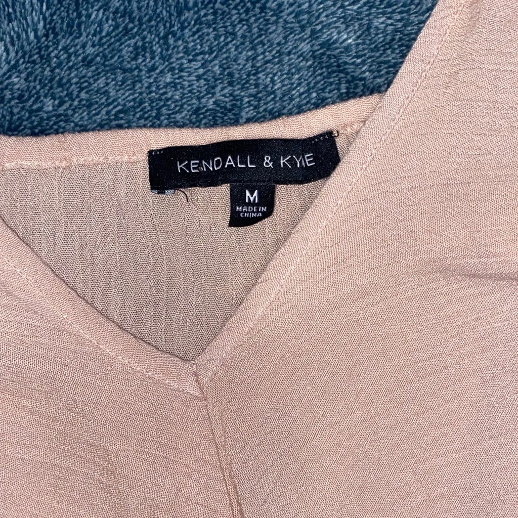 Kendall & Kylie Pink Ruffle Jumpsuit - Image 2