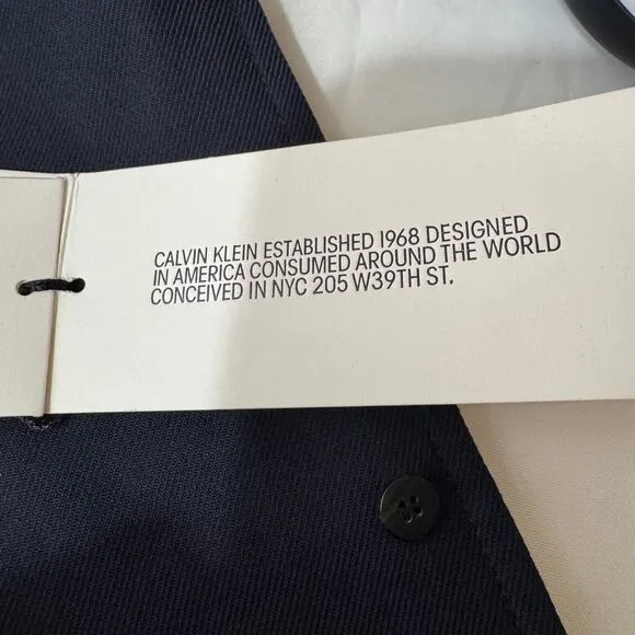 Calvin Klein 205W39NYC Prep School Blazer Navy Two - Image 14