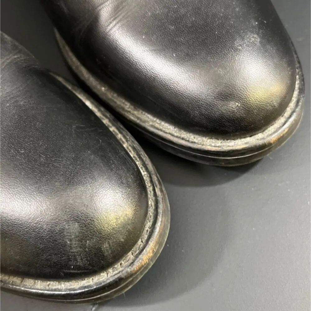 Lavorazione Artigiana Women's Black Riding Boots/Knee High Size 36 US 6 SKU 5223 - Image 7