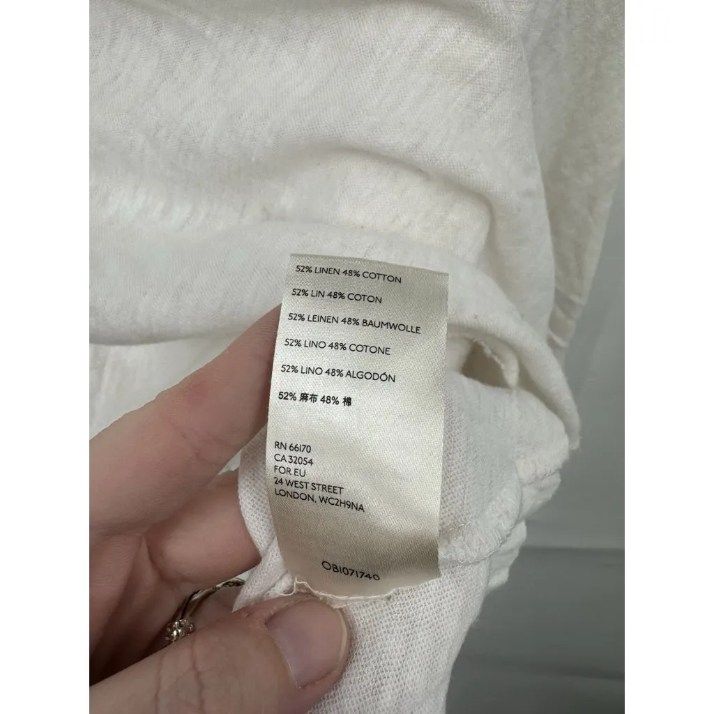 We‎ The Free Oversized Top Women XL White Minimalist Granolagirl Beach Relaxed - Image 5