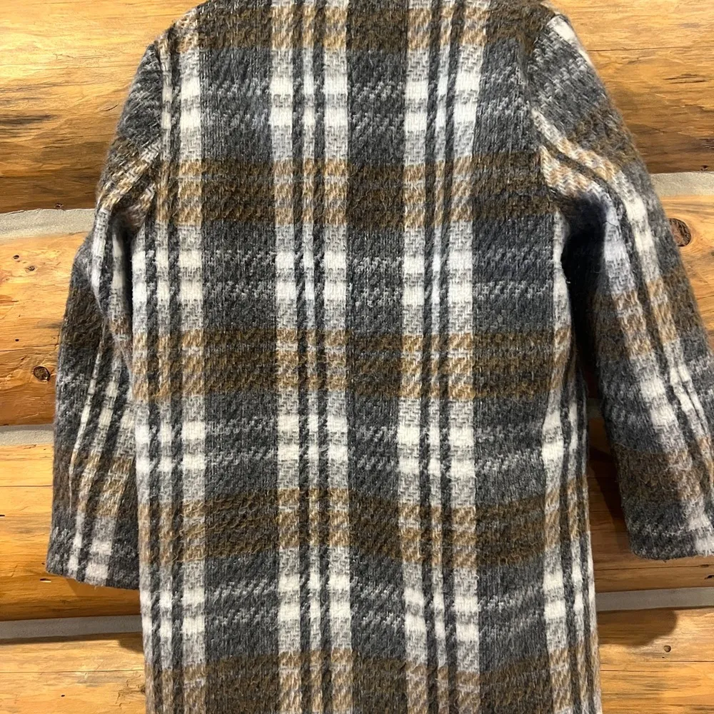 Women’s  Faux-Wool Car Coat - Image 6