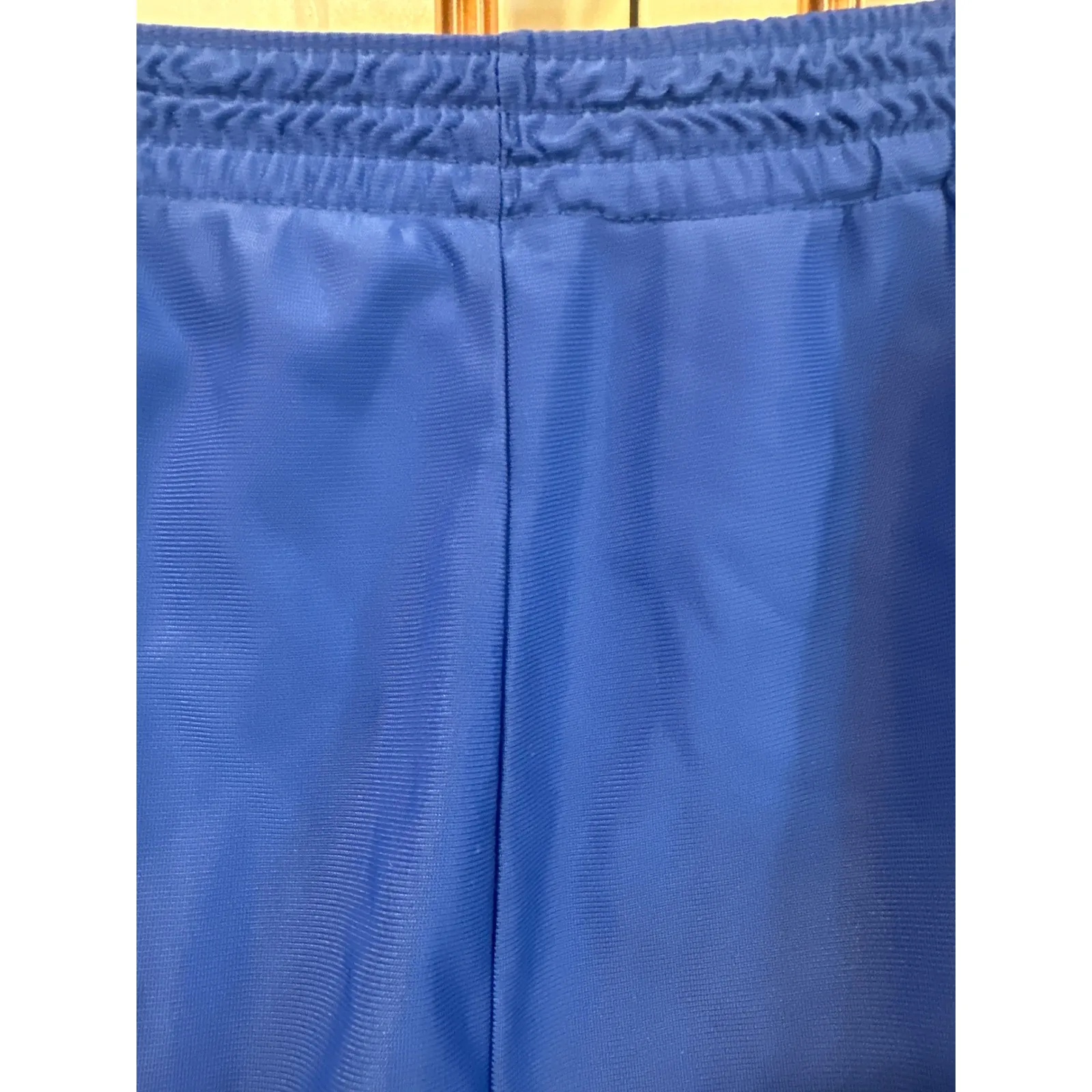 Vintage Harval Athletic MFG Running Shorts Blue Nylon Custom Team medium - Image 3