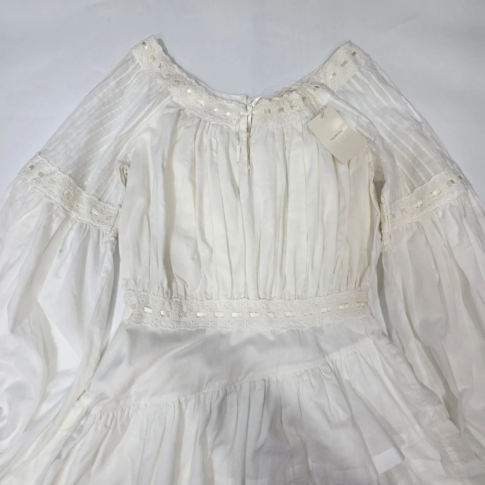 Tularosa Andrea Dress in White Medium - Image 5