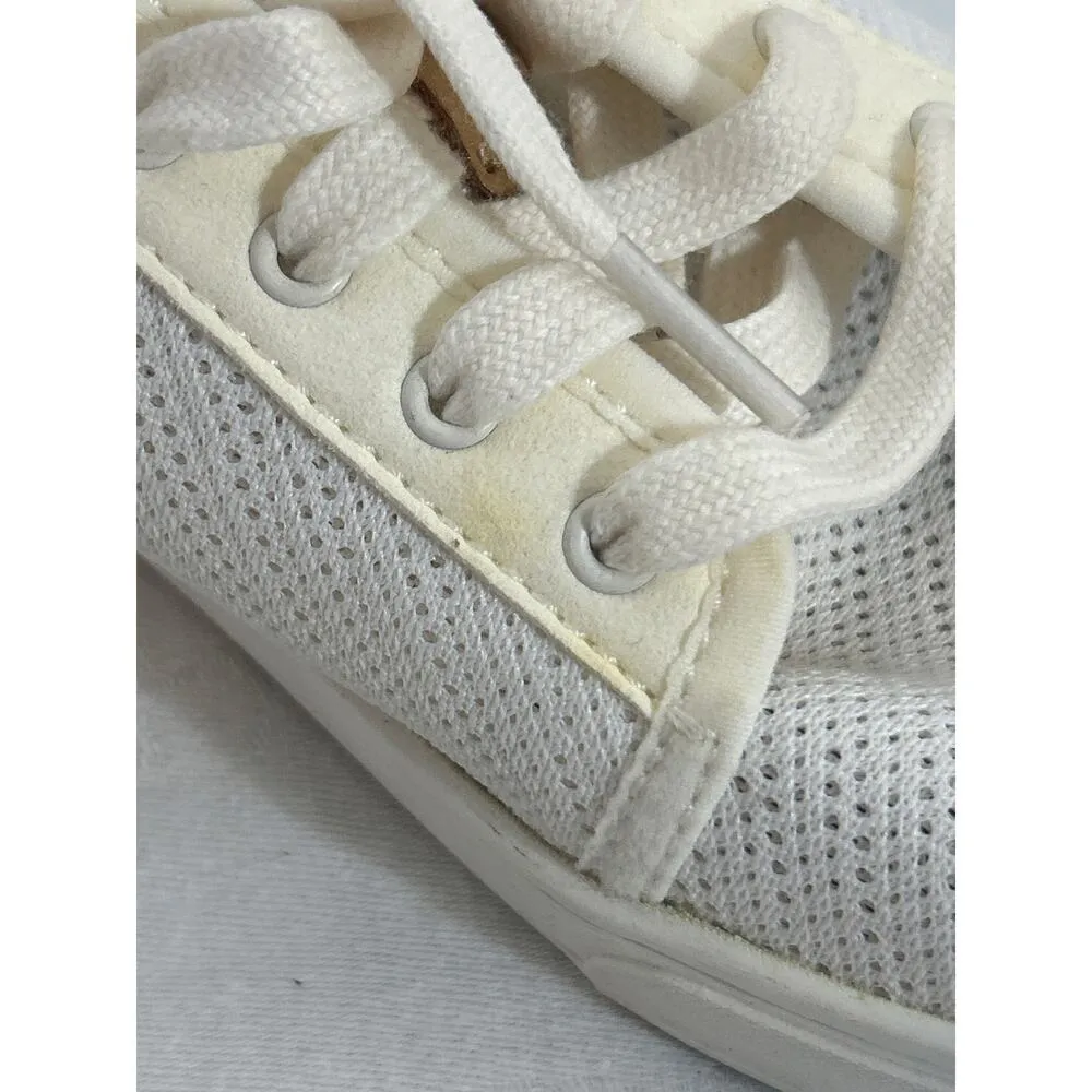 OluKai Sneakers W9 White Pehuea Li Lace Up Mesh Low Top Casual Comfort Size 9 - Image 6