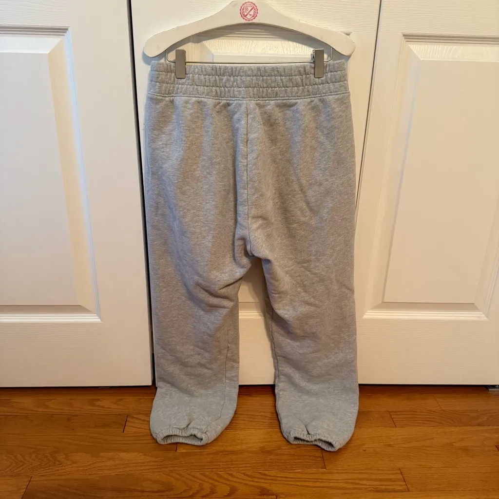 OFFLINE By Aerie Throw-Back Fleece Jogger in Medium Heather Gray - Image 3