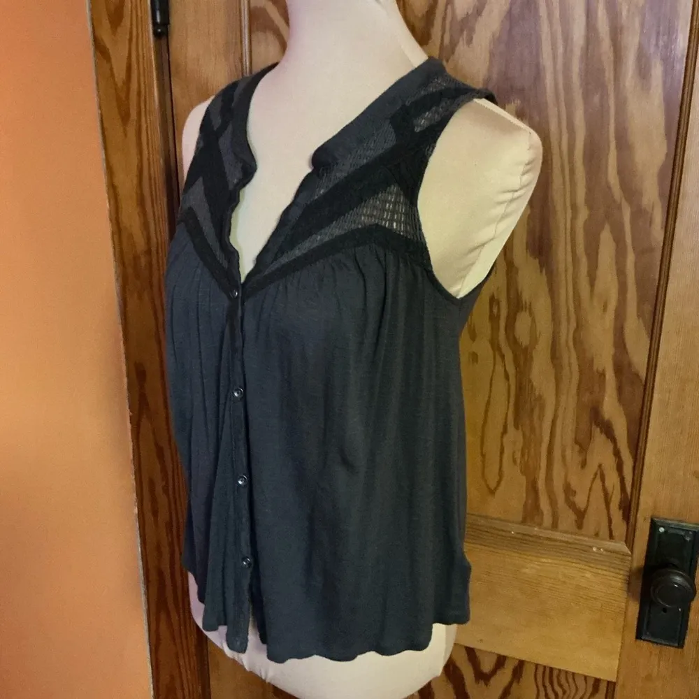 Boho hippie chic ecote tank top - Image 8