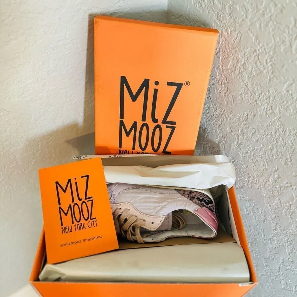 Miz Mooz Veronica Leather Sneaker Lightweight Lotus Metallica Size 9 Euro 39 NWT - Image 10