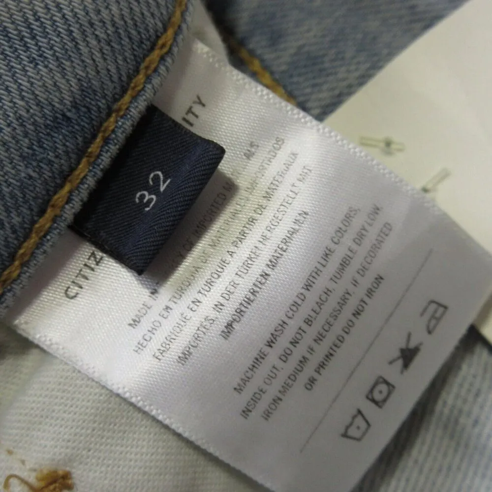 NWT Citizens of Humanity Jolene in Ace High High Rise Straight Jeans 32 $218 - Image 4