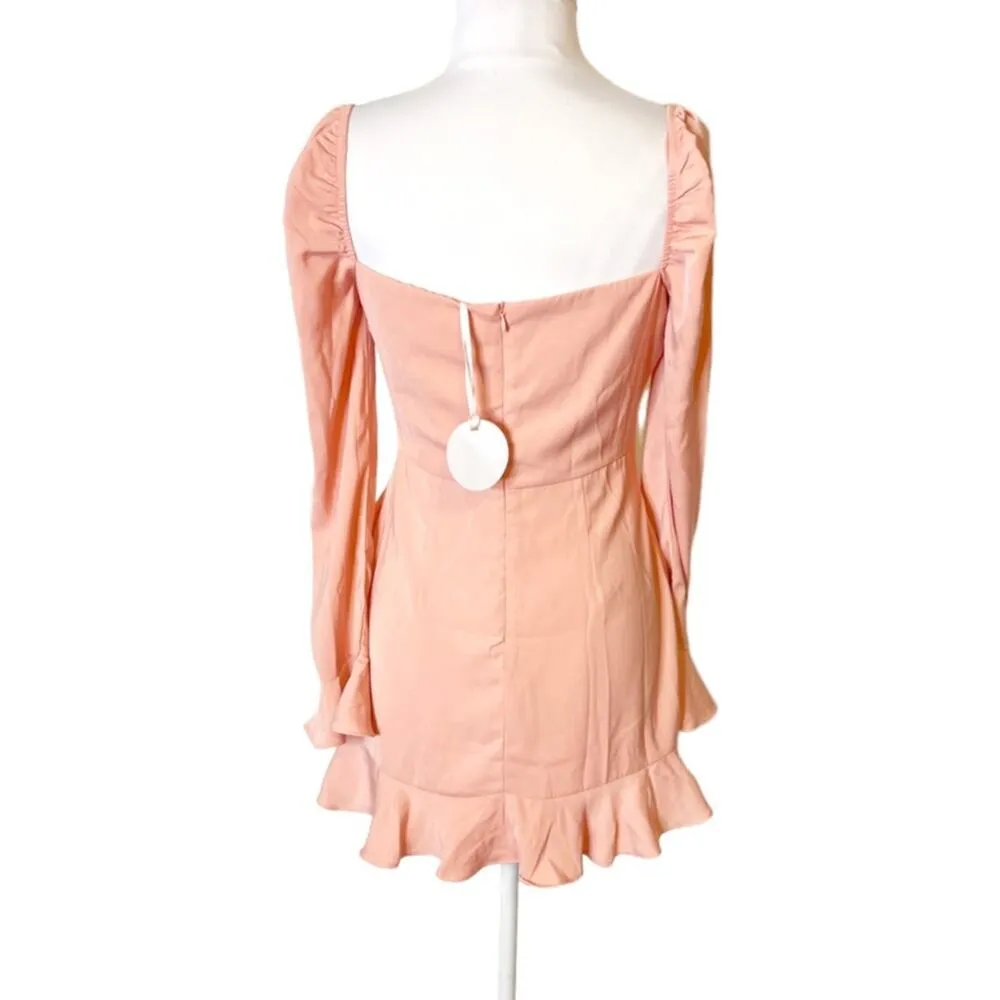 NWT Revolve More to Come Khloe ruffle mini dress sz S - Image 7
