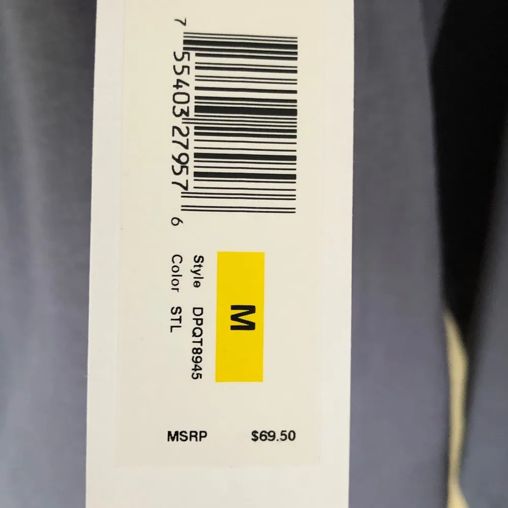 🆕️ DKNY Sport Women's High Low Drop Shoulder Longline Pullover Sweatshirt Blue Size M - Image 5