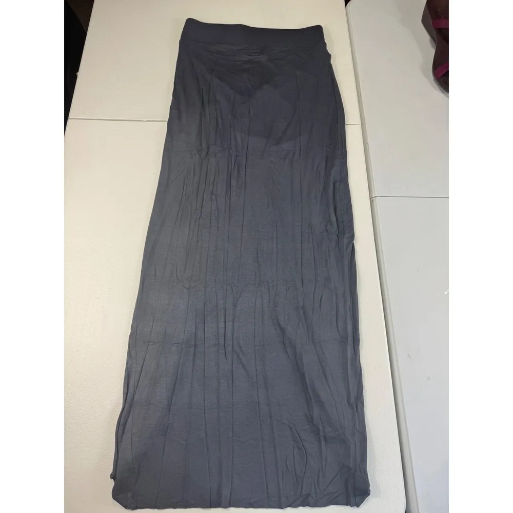 ANTHROPOLOGIE BAILEY/44 Fossil Falls Black MAXI SKIRT Sz S BLOGGERS FAV - Image 8