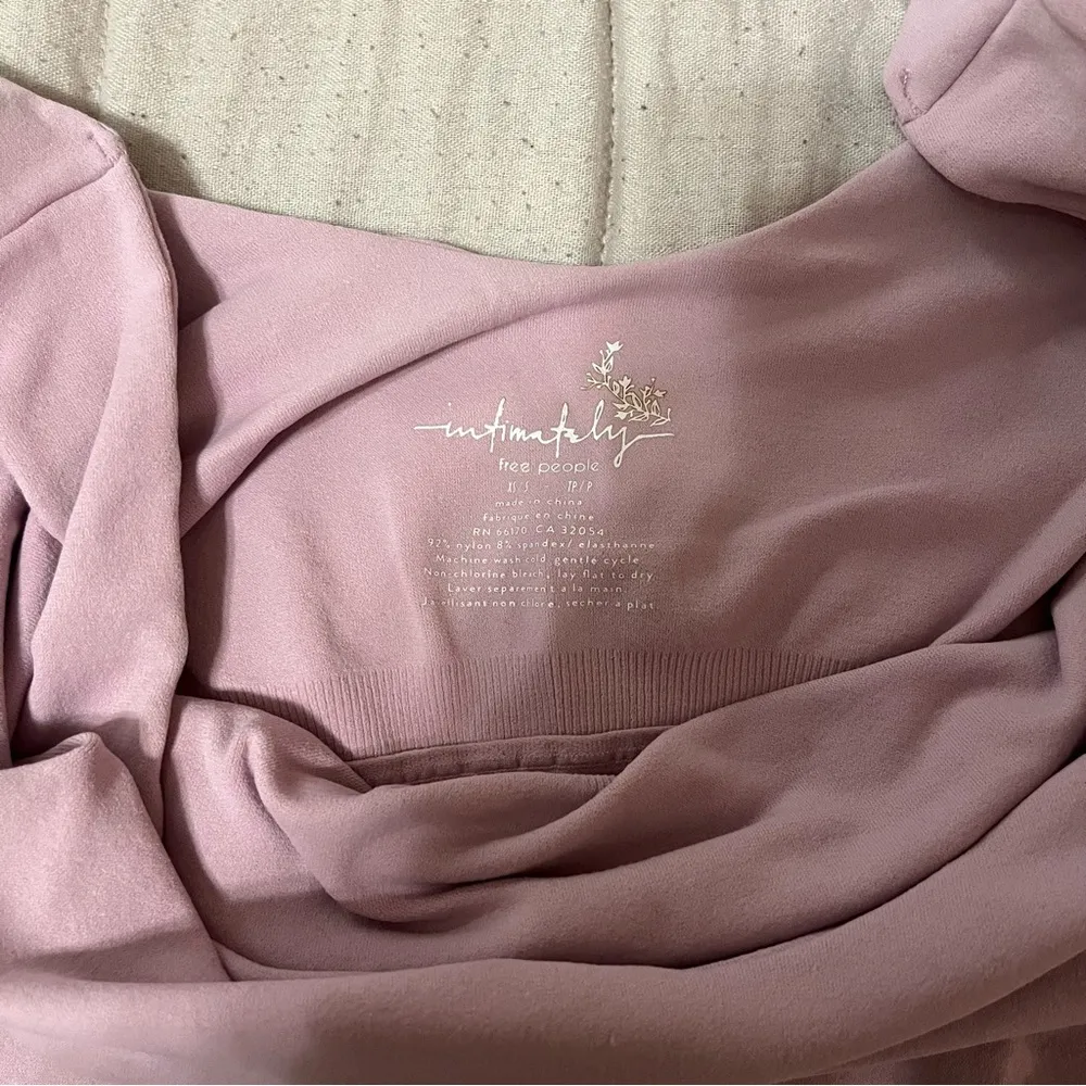 Intimately Free People Lilac Seamless Bodysuit - Image 3